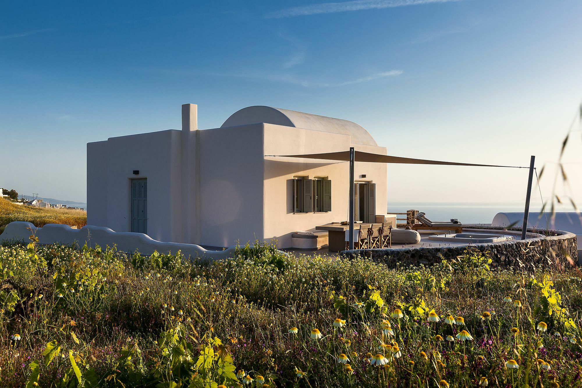 Villa Vinea Santorini Имеровигли Екстериор снимка